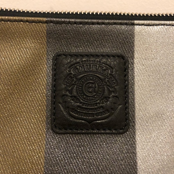 Ghurka Multicolor Striped Pouch - Picture 3 of 5